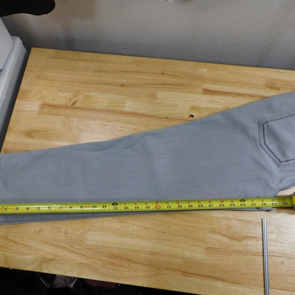 Elle size 8 grey jeans - Picture 5 of 6